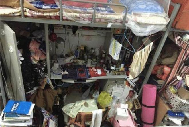 终于看到真实的女生宿舍了！亮瞎你的双眼哈哈哈哈(图5)