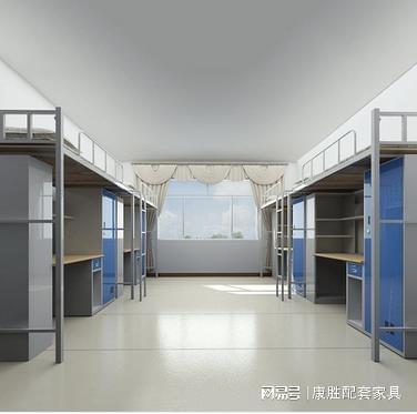 大学宿舍床设计提升舒适度让学生感受家的温馨(图1)