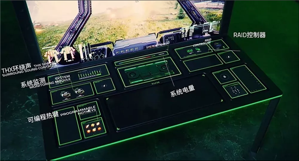 世界首款！雷蛇发布模块化电脑桌：概念短片科幻感拉满(图1)