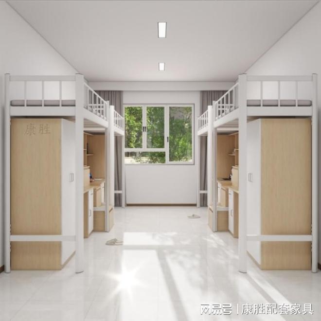 定制学校公寓床上床下柜一体床解决方案(图3)