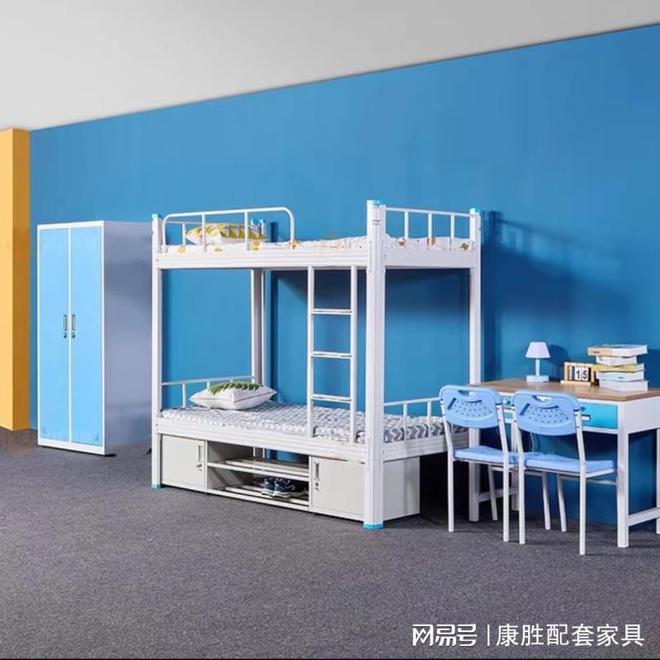 打破常规！公司为员工打造坚固耐用的上下铺铁床！(图3)
