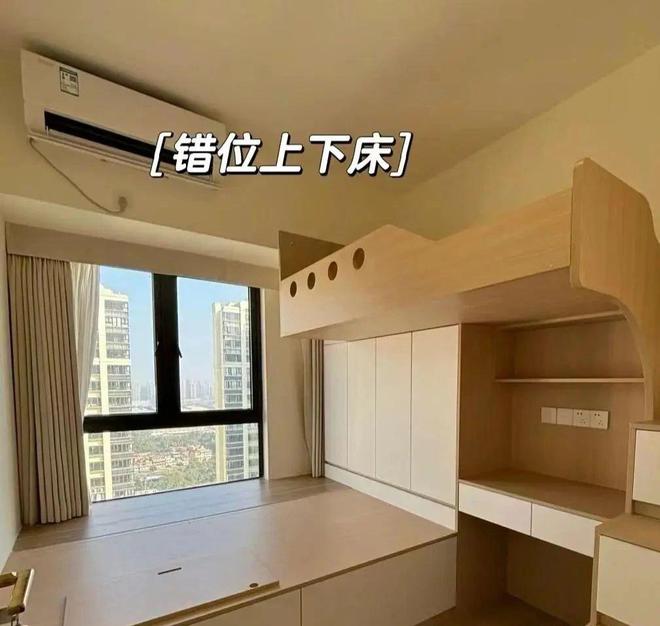 越来越多人不买双人床了看了“新型错位床”老婆直呼想换床！(图17)