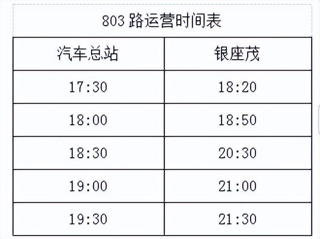关于银座茂试营业至春节期间开通免费公交的公告(图3)