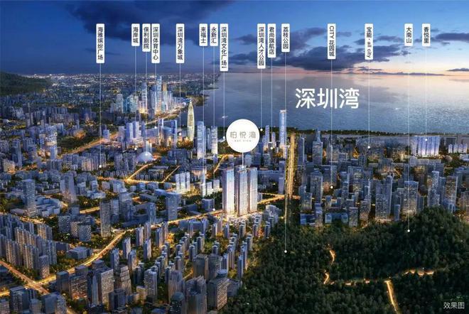 恒裕柏悦湾恒裕南山深湾新地标深圳小户型精奢公寓天花板！(图2)