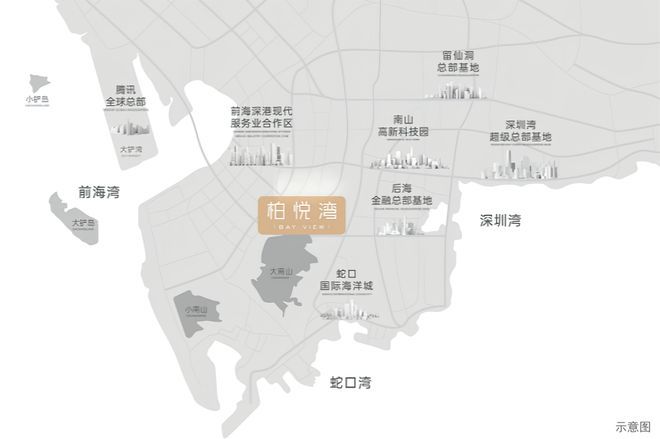 恒裕柏悦湾恒裕南山深湾新地标深圳小户型精奢公寓天花板！(图6)
