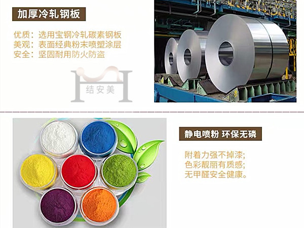 员工双层铁床宿舍铁架床单人铁床批发-康胜家具(图2)