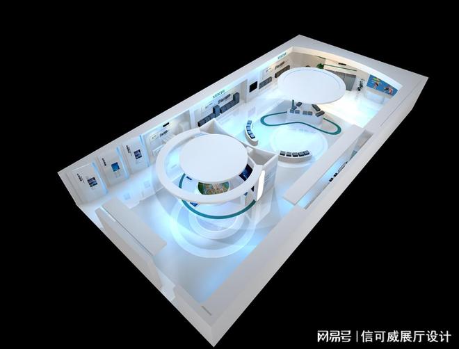 6个引人注目的企业展厅装修-深圳信可威(图3)