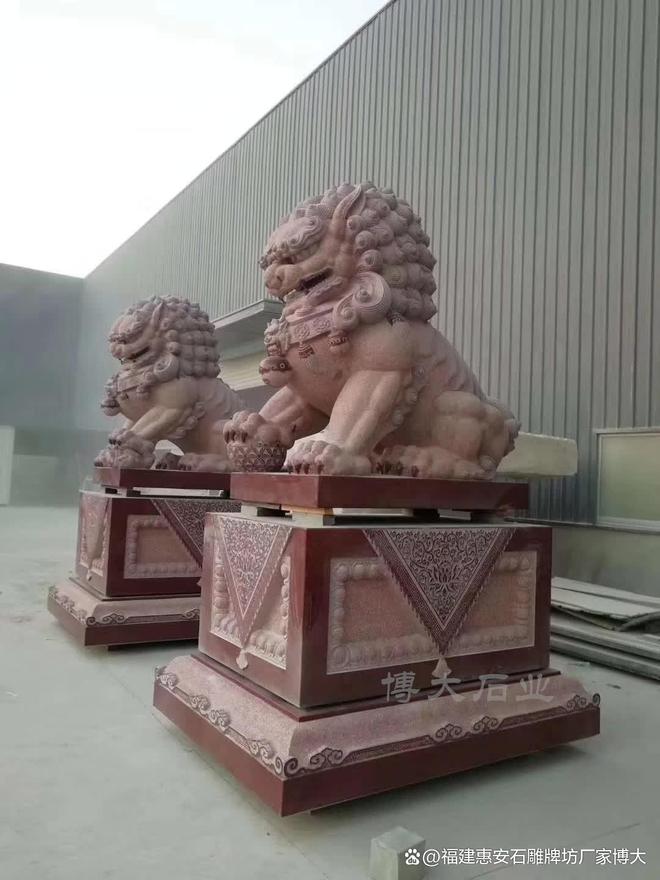 石狮子在乡村建筑中的装饰风格(图3)