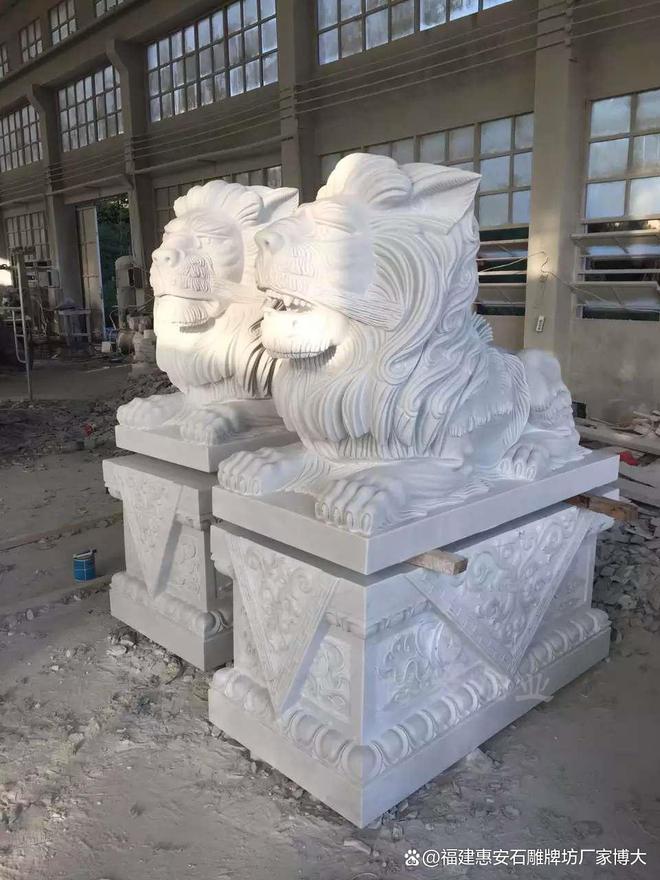 石狮子在乡村建筑中的装饰风格(图5)
