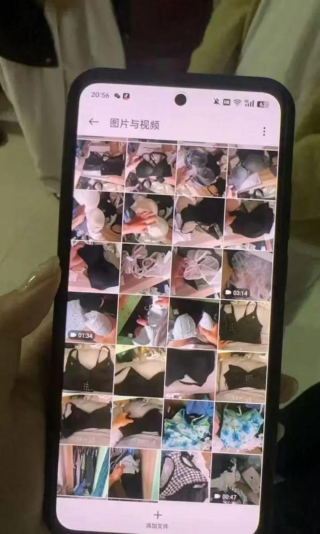 炸裂！高校男生撬锁潜入女寝疑似拿内衣自慰手机照片不堪入目(图4)