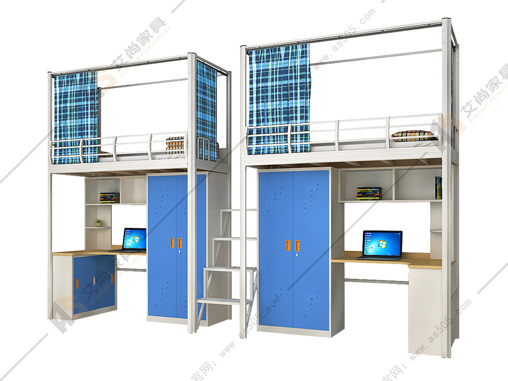 宿舍家具艾尚家具一个能睡出有档次有气质的宿舍床(图2)