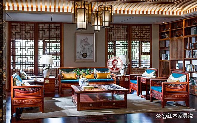 中式整装厂家推荐：10大品质红木家具品牌权威盘点！(图7)