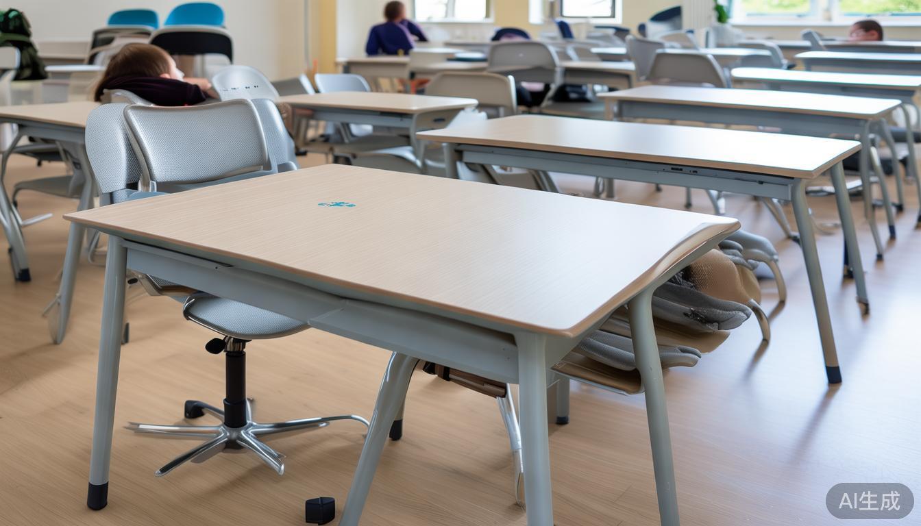 学生午休平躺睡比率近100%！中小学生课桌椅新国标有何亮点？(图1)