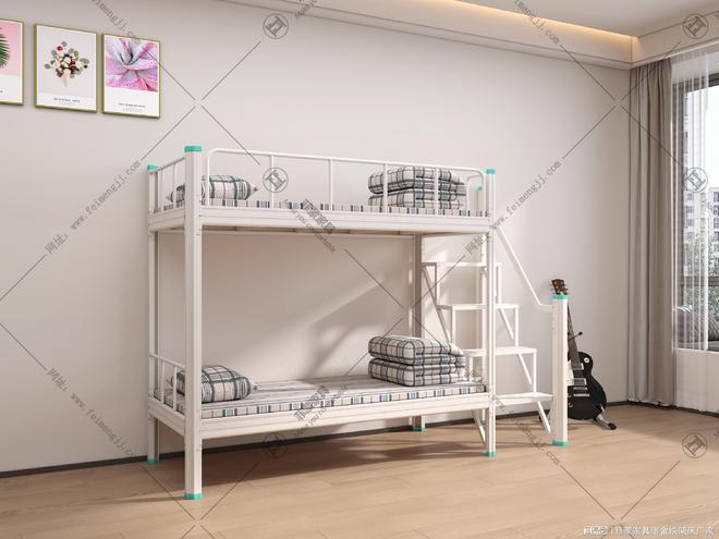 菲蒙家具批发铁床定制学生公寓床厂家直销(图2)