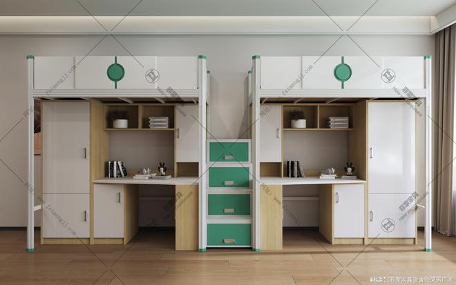 菲蒙家具双层铁床批发定制学生公寓床厂家直销(图2)