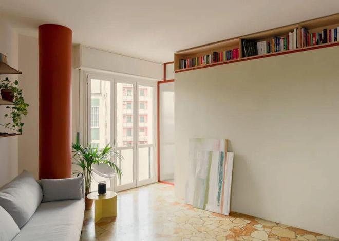 意大利新作丨Studio Latino设计的80平方米米兰时尚公寓(图6)