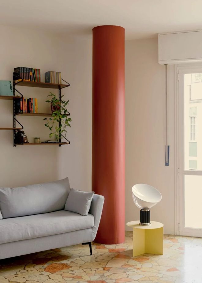 意大利新作丨Studio Latino设计的80平方米米兰时尚公寓(图7)