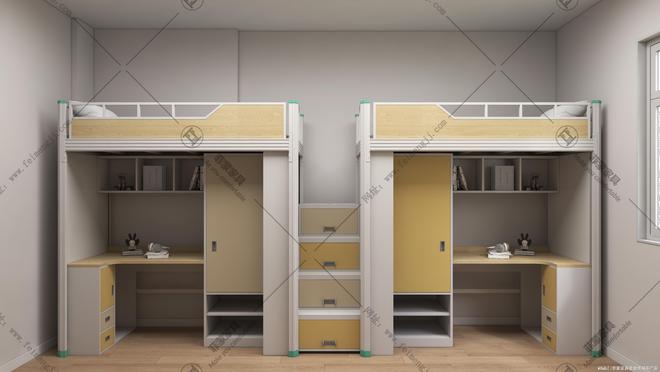 学生上下铁床定制批发厂家学校企业宿舍首选菲蒙家具(图1)