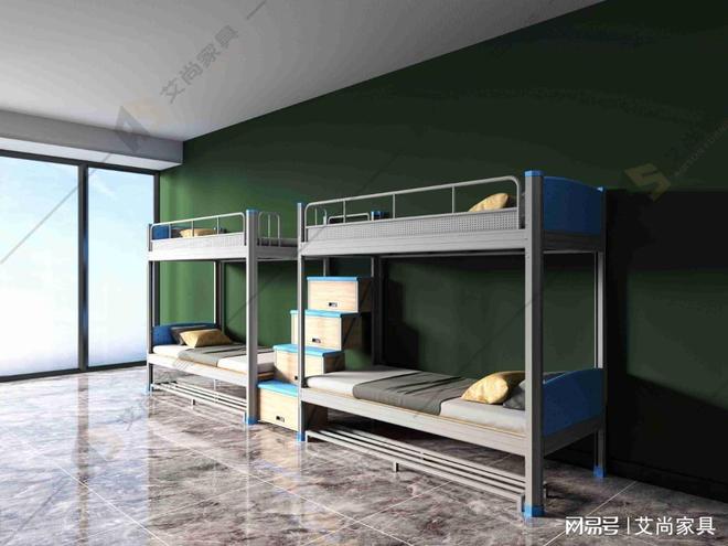简约时尚员工宿舍床让宿舍环境更舒适！(图2)