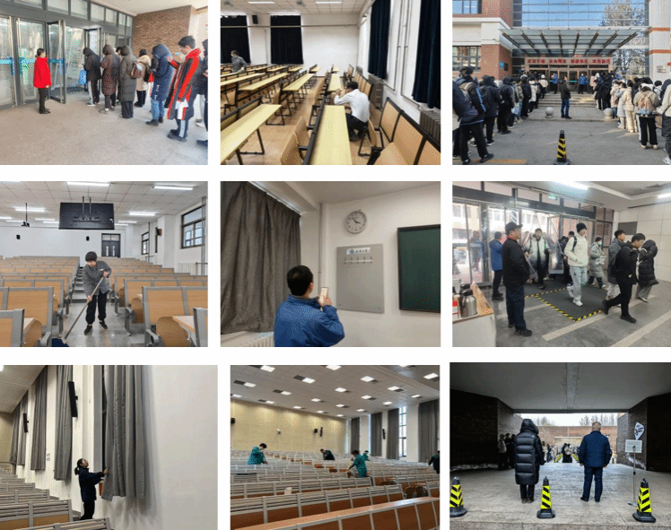 细致服务 暖心助考 后勤基建部圆满完成全国大学英语四六级保障任务(图3)