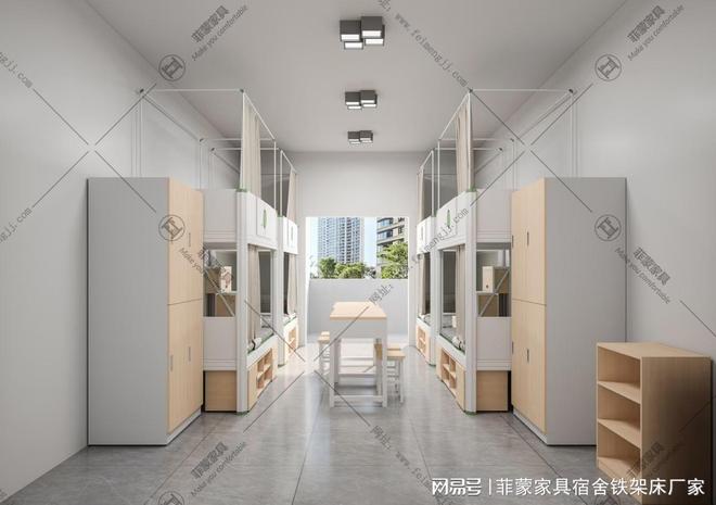 员工公寓床批发定制厂家上下铺铁床价格安装全解析(图1)