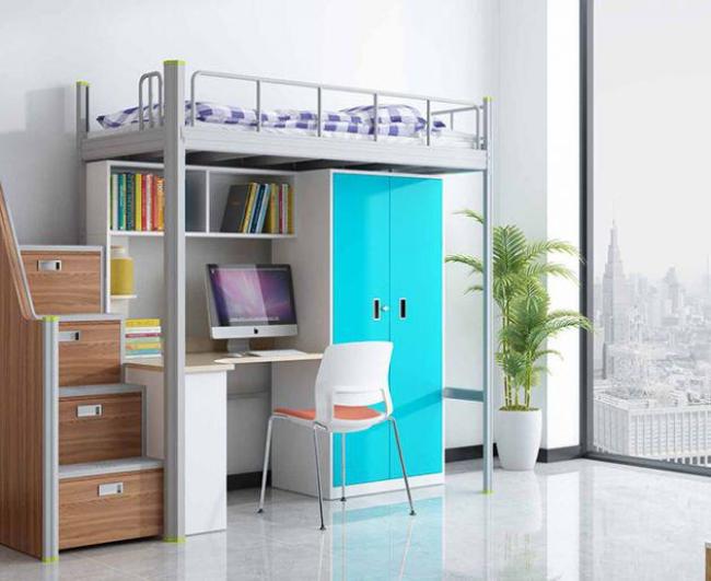 2026上床下桌组合床深度选型指南：如何为院校宿舍匹配最佳方案？(图1)