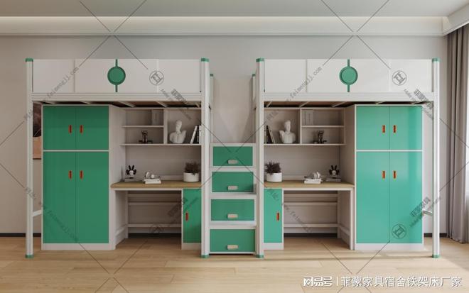 高低宿舍床生产厂家哪家好？2026年学生宿舍与员工用床指(图1)