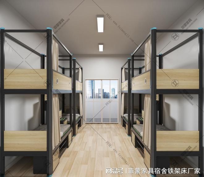 高低宿舍床生产厂家哪家好？2026年学生宿舍与员工用床指(图3)