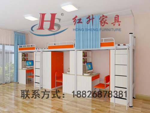 宿舍公寓床宿舍公寓床厂家-红升家具(图1)